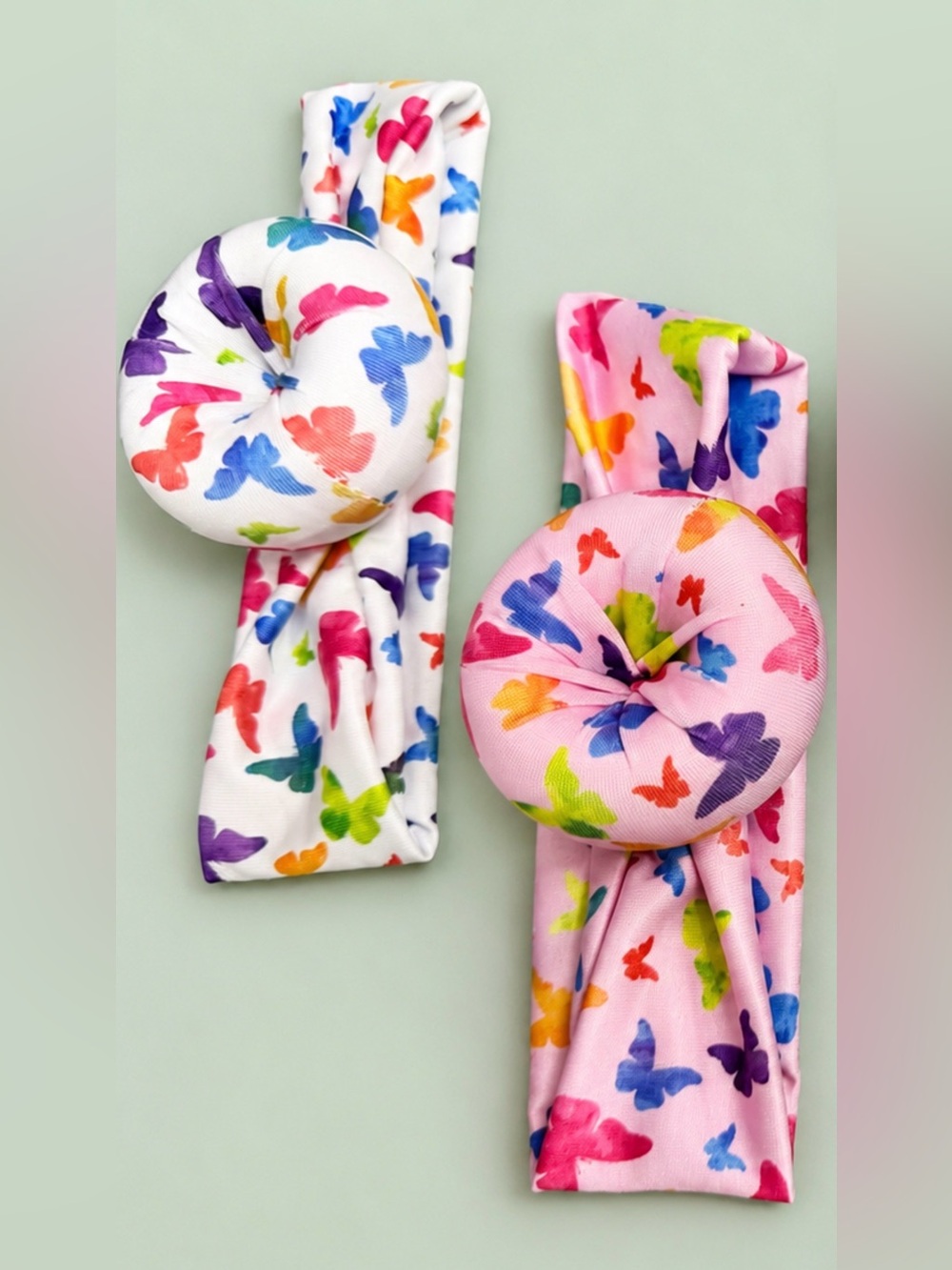 Butterfly Baby Headbands | Set of 4 NEW - Picture 2 of 4